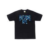 Bape ABC Camo NYC Logo Tee Black Blue