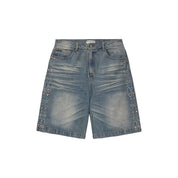 Vale Forever Candy Jorts Blue - Common Hype