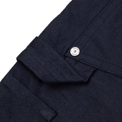 Commons Double Knee Canvas Short Navy