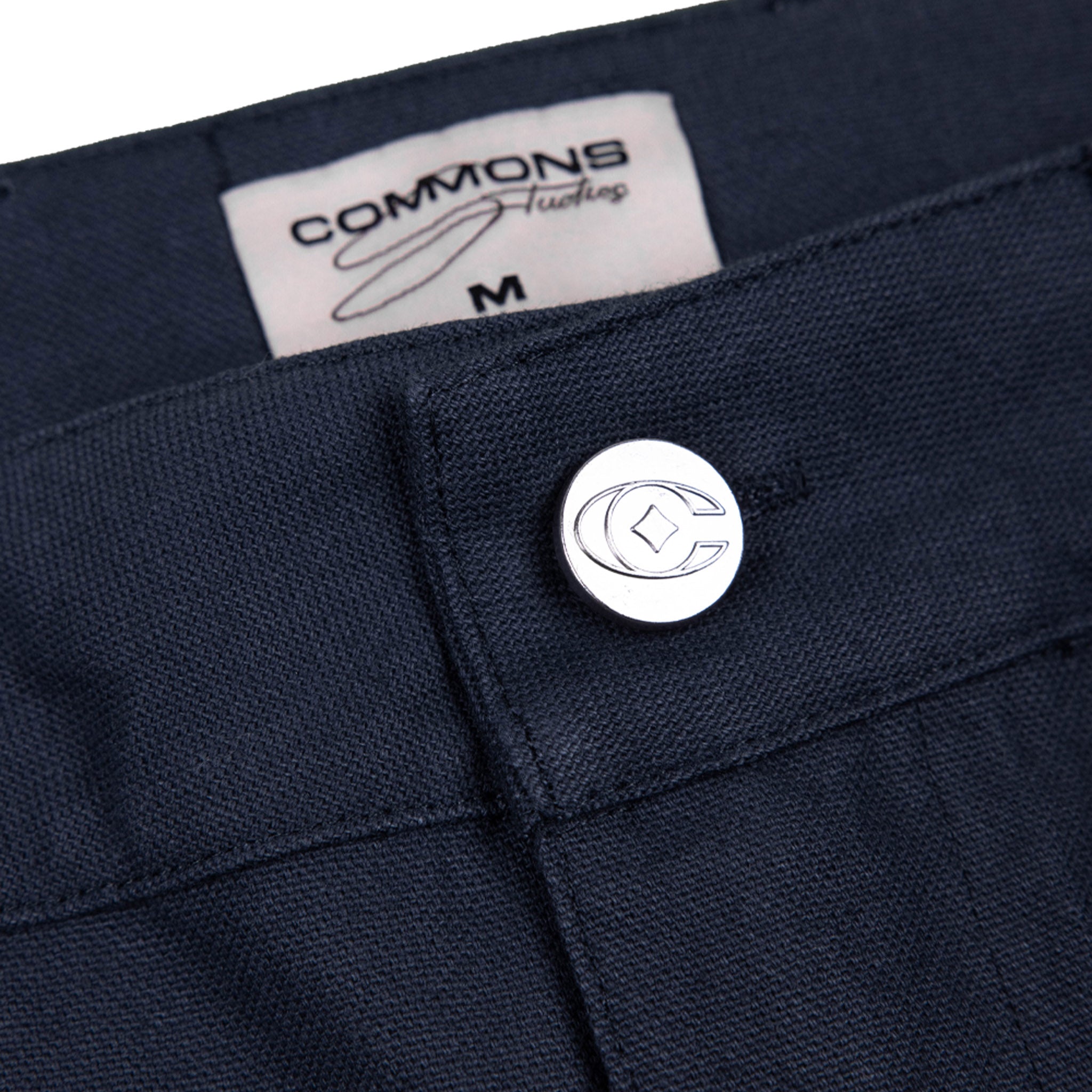 Commons Double Knee Canvas Short Navy