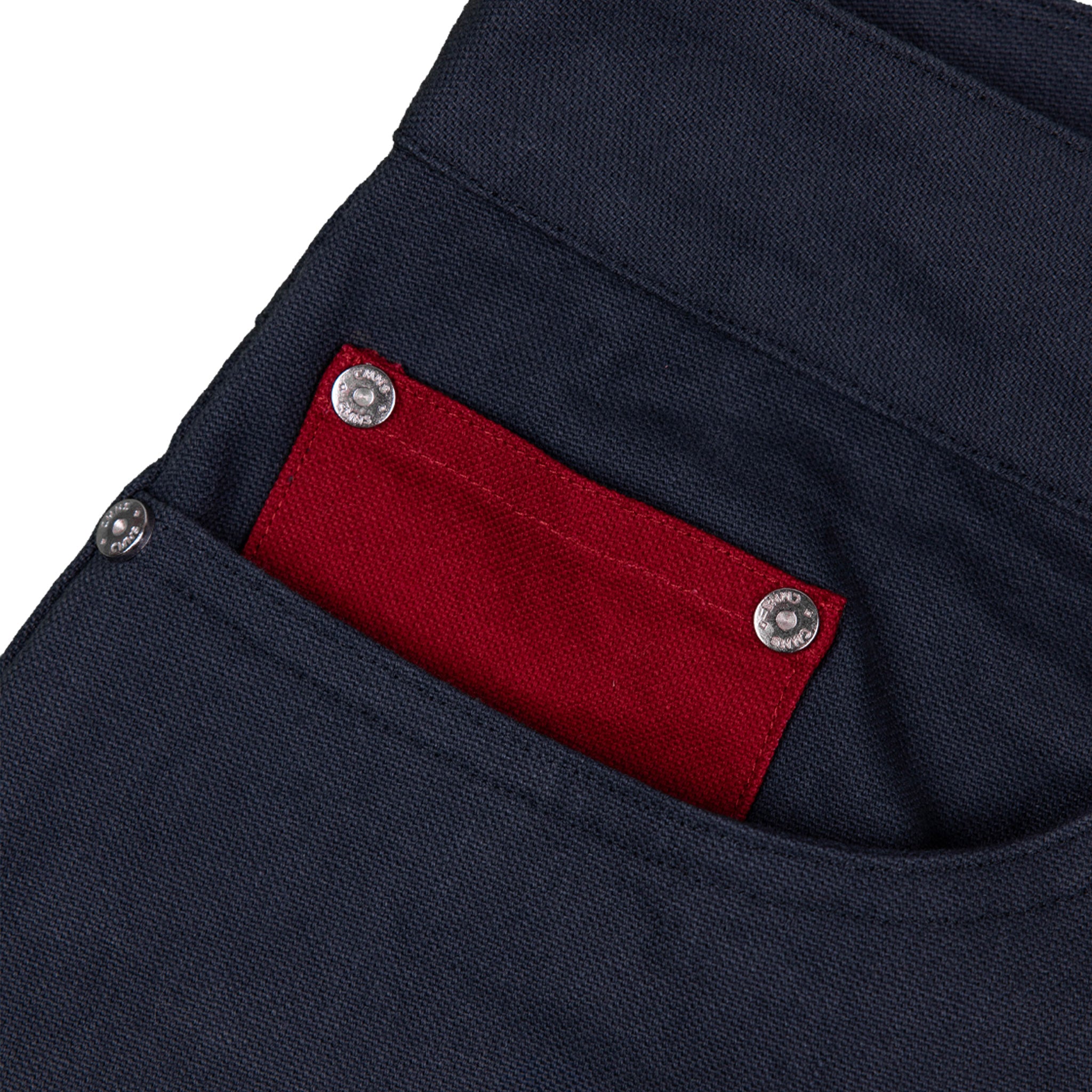 Commons Double Knee Canvas Short Navy