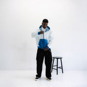 Commons Reversible Thermal Zip Up Faded Blue