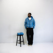 Commons Reversible Thermal Zip Up Faded Blue