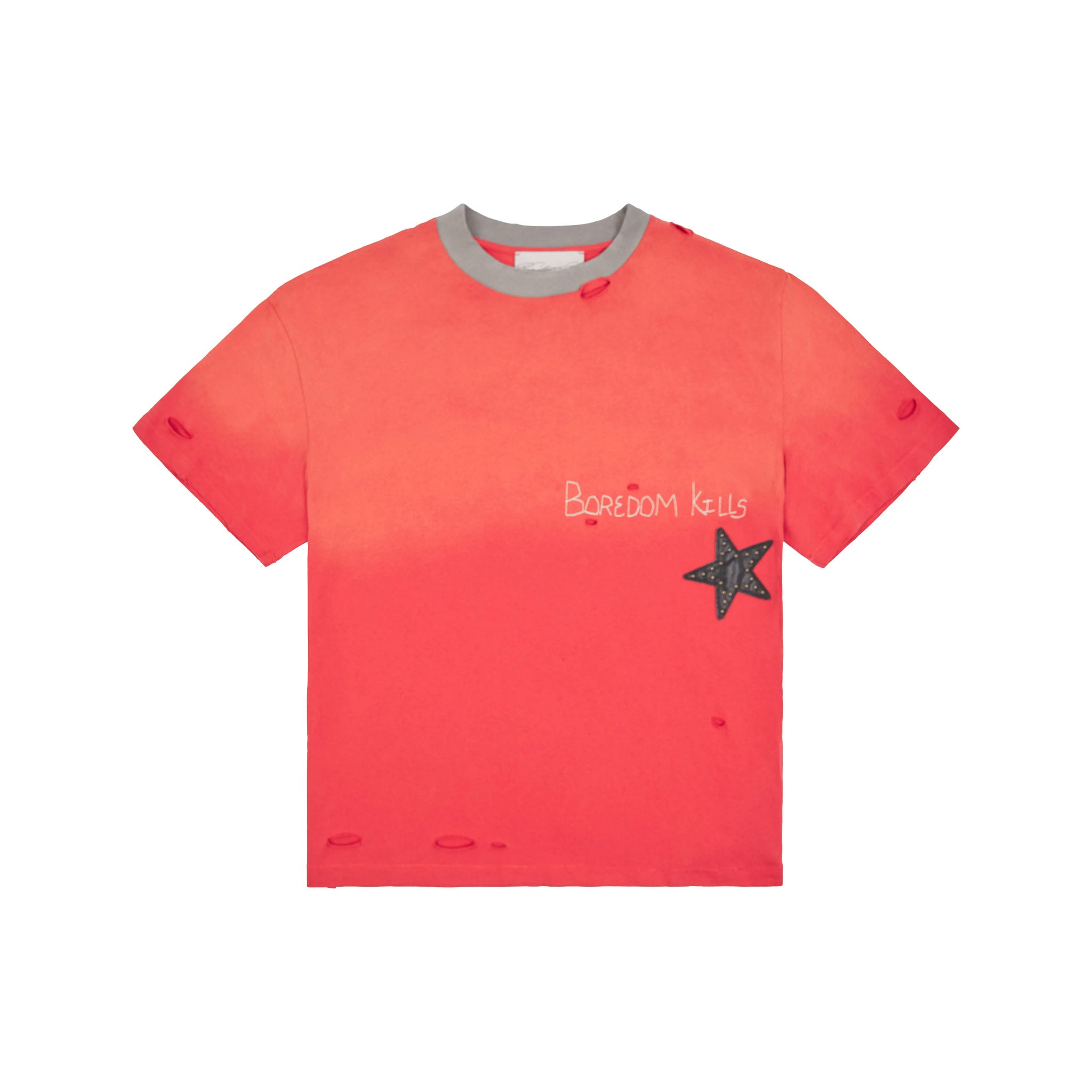 Boredom Kills Stardom Tee Red