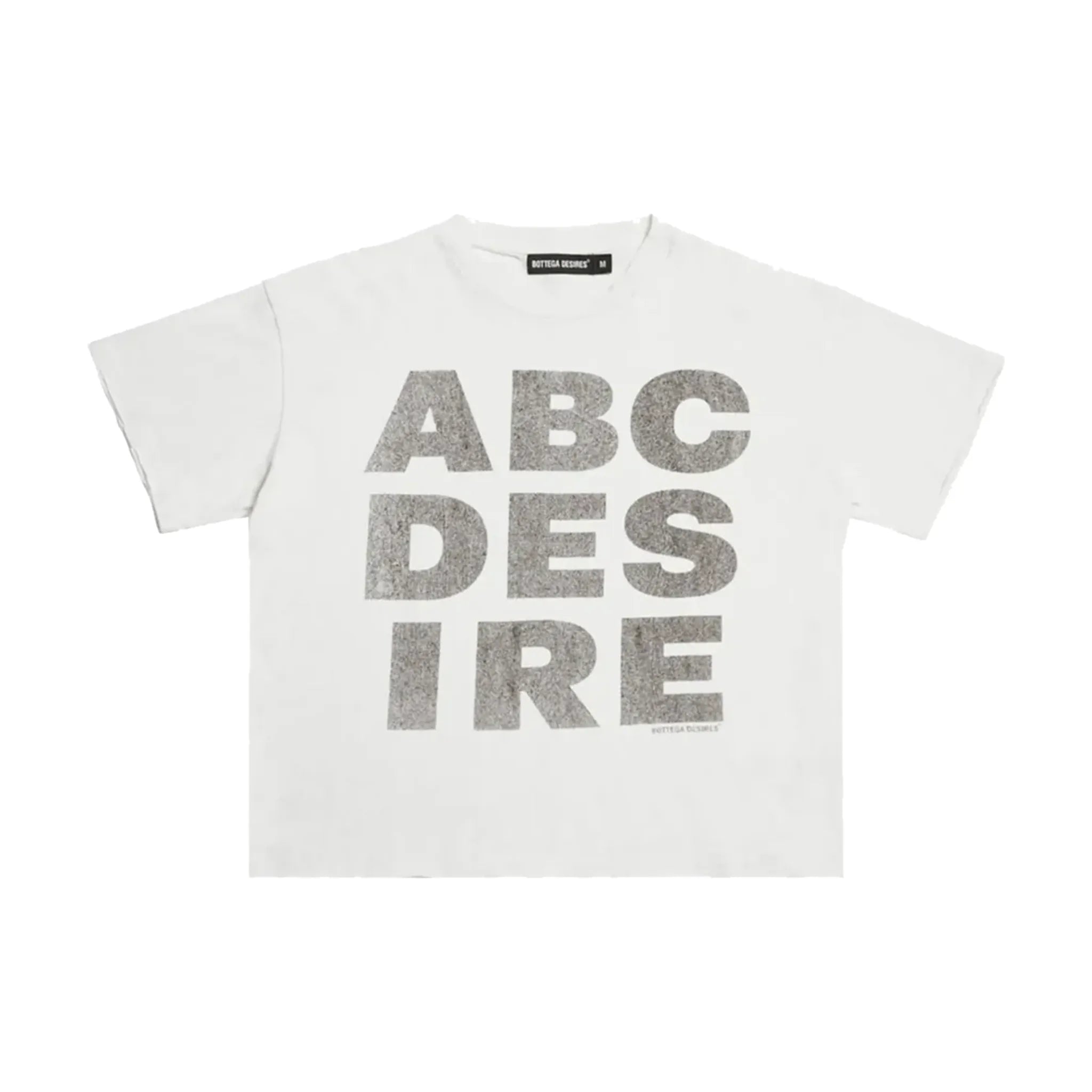 Bottega Desires White ABC Desires T-Shirt