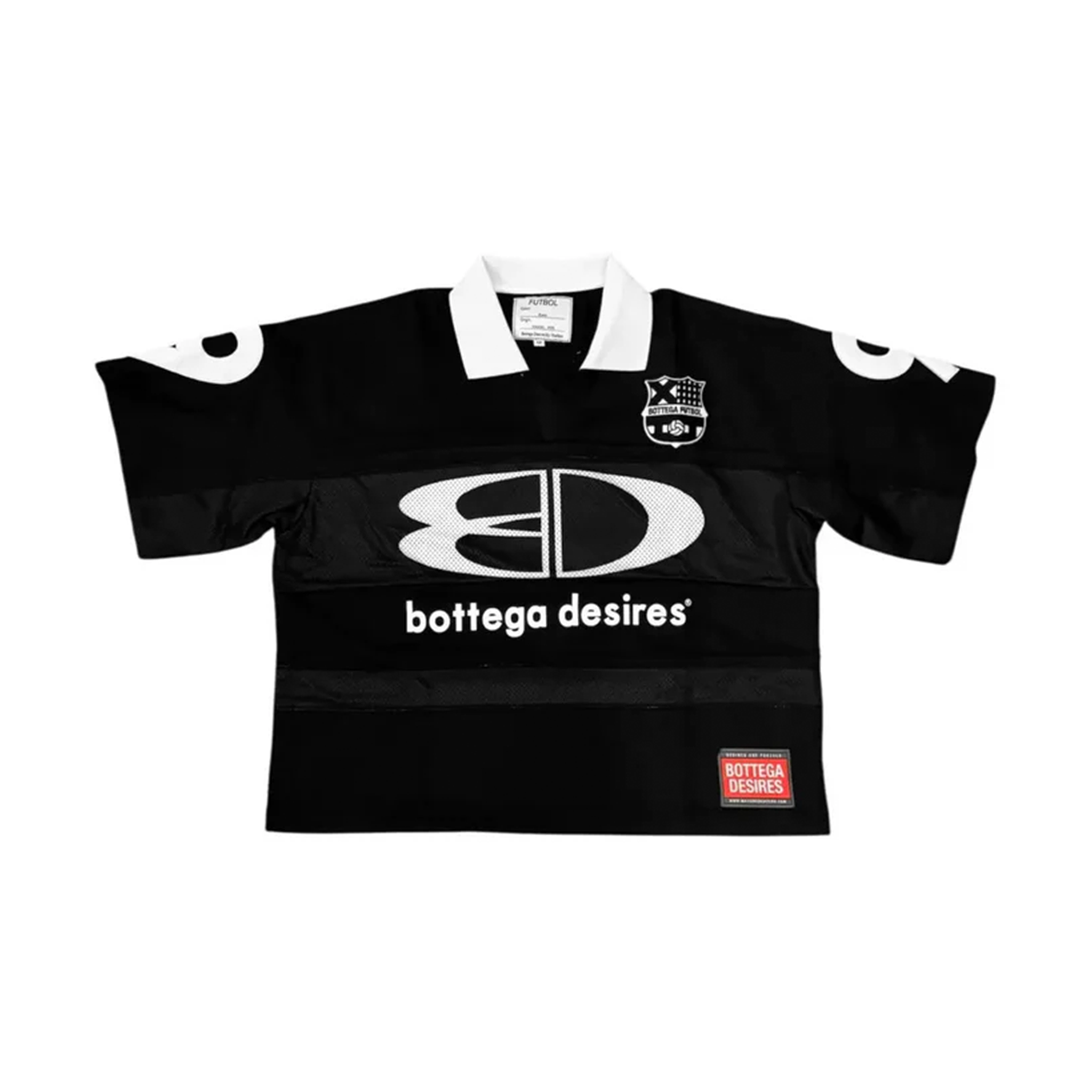 Bottega Desires Futbol Jersey Black - Common Hype