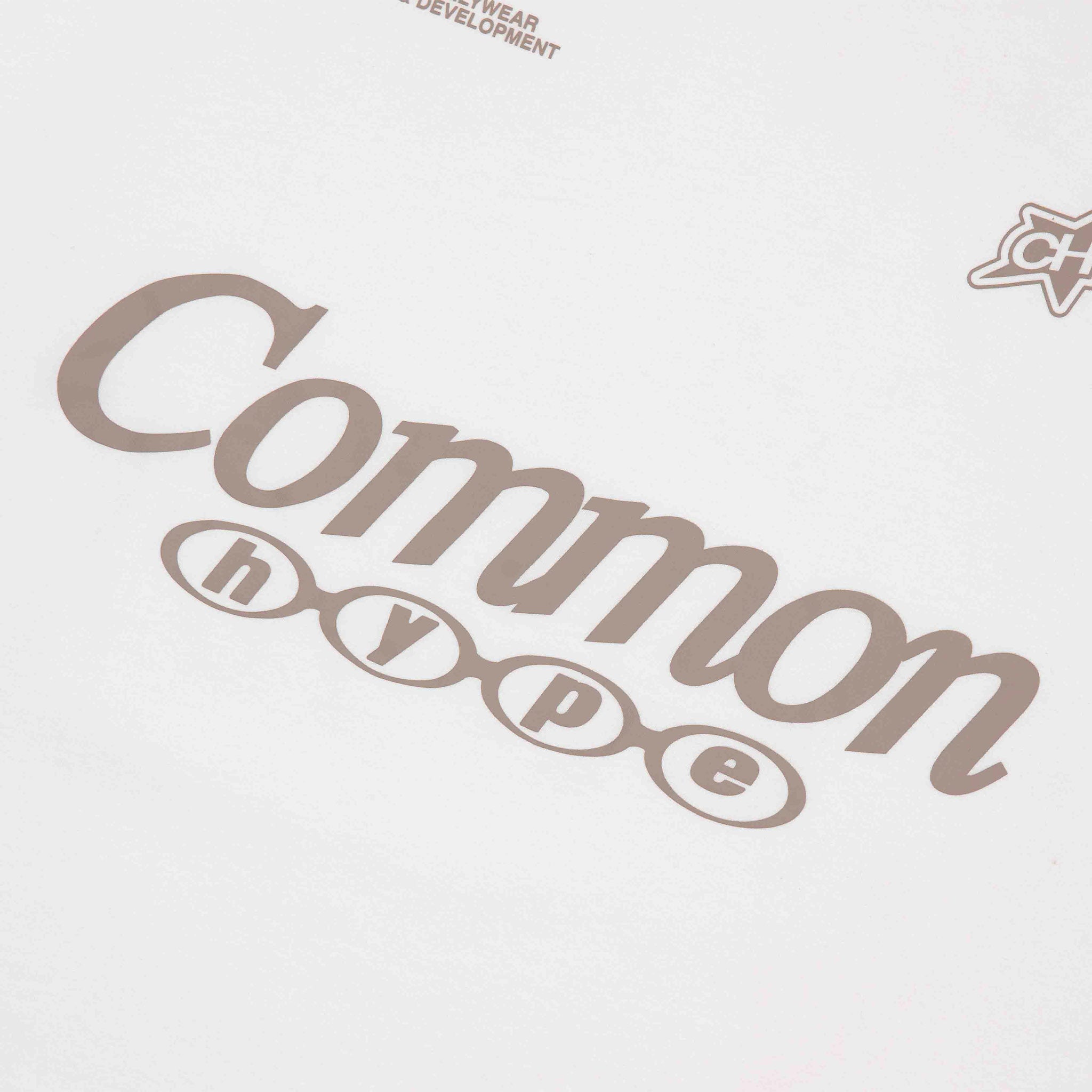 Common Hype Brass Tee White - Common Hype
