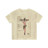 Bravest Studios Cream Jesus Post Card Tee