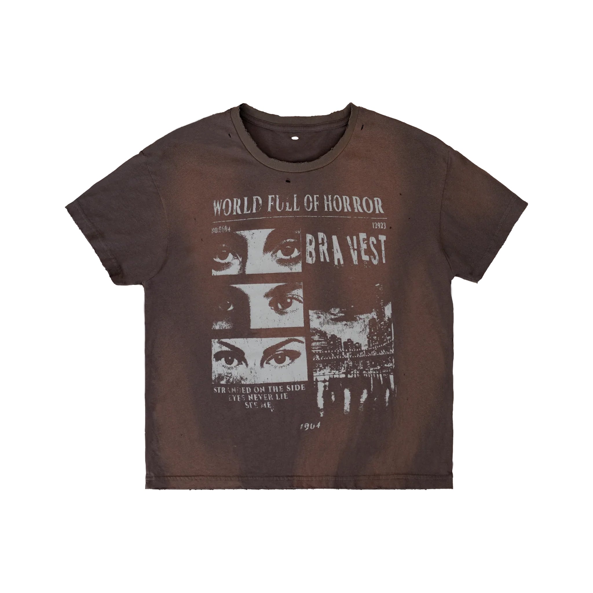 Bravest Studios Horrors Vintage Tee Black