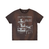 Bravest Studios Horrors Vintage Tee Black