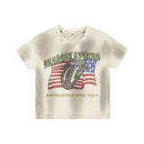 Bravest Studios Worldwide Tour USA Tee White