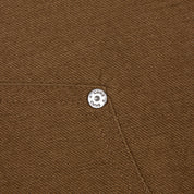 Commons Double Knee Canvas Short Brown - Common Hype