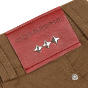 Commons Double Knee Canvas Short Brown - Common Hype