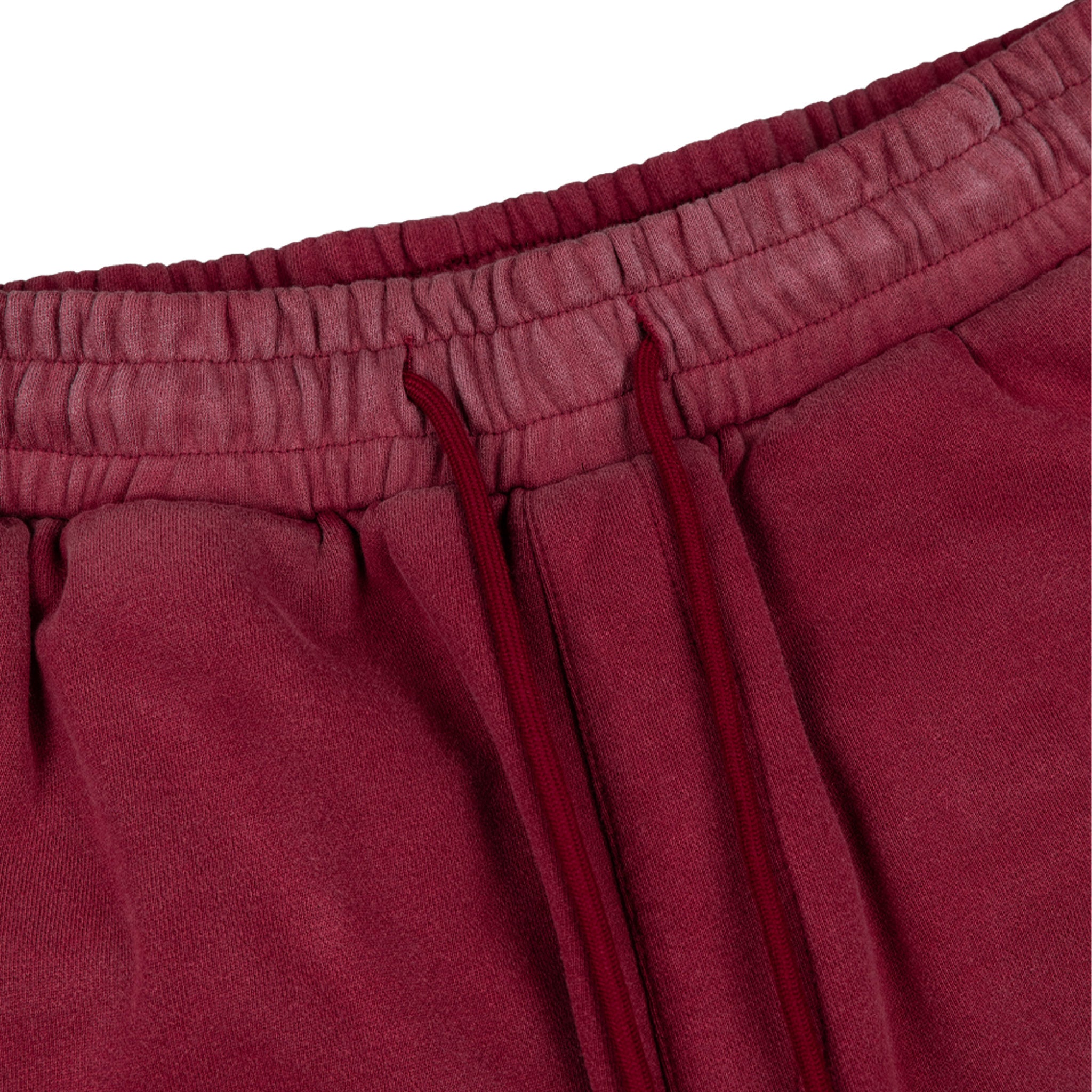 Commons Pearled Star Sweatshort Burgundy