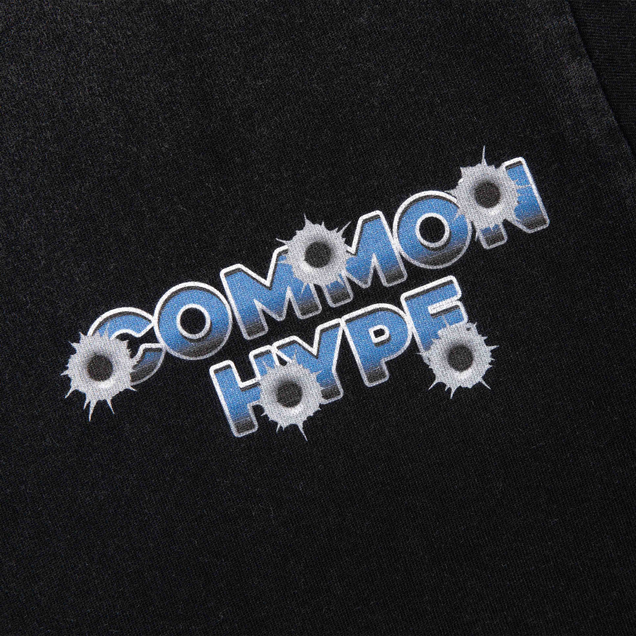 Common Hype Bullet Tee Washed Black - Common Hype