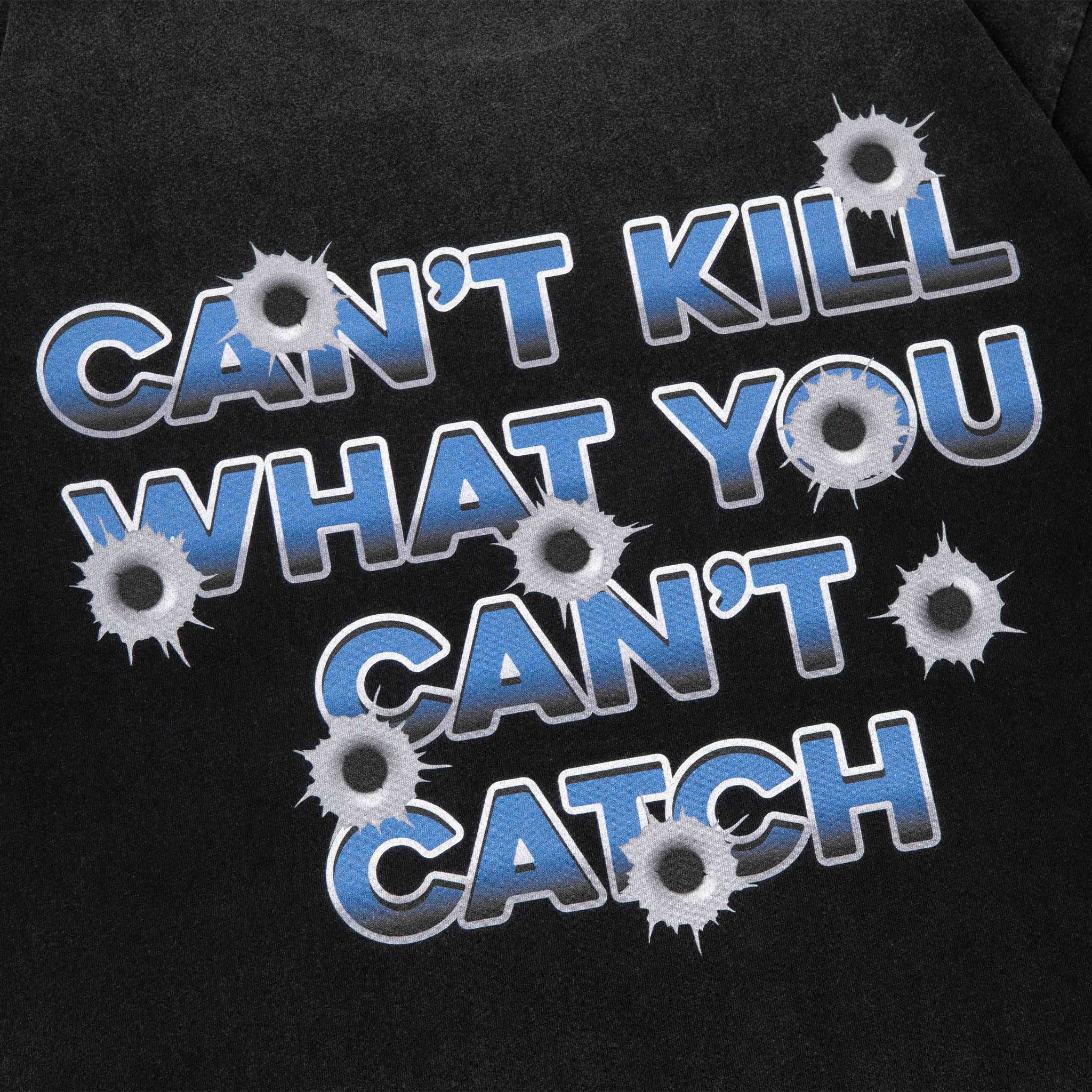 Common Hype Bullet Tee Washed Black - Common Hype