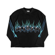 Commons Anarchy Long Sleeve Tee Vintage Black