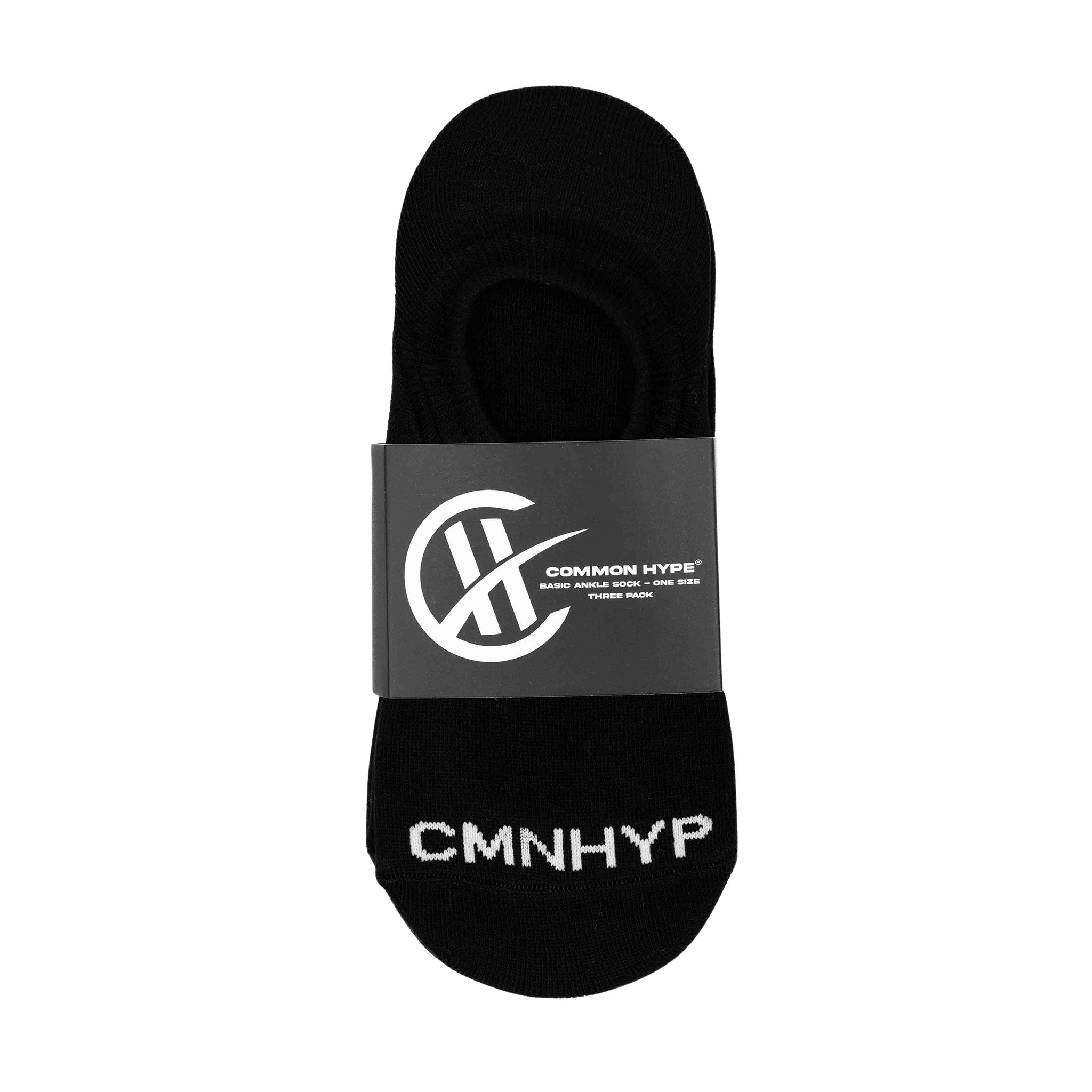 Common Hype Ankle Socks Black (3-Pack)