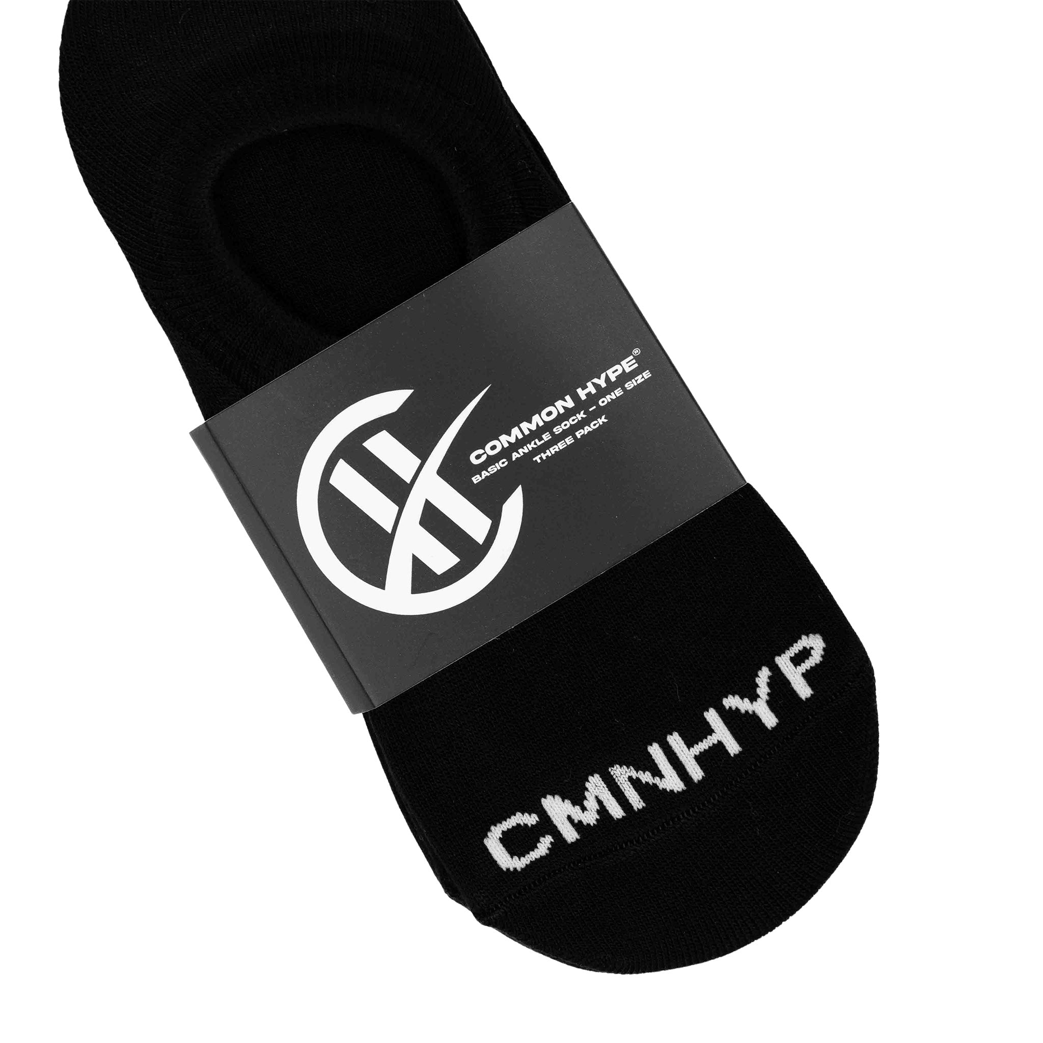 Common Hype Ankle Socks Black (3-Pack)