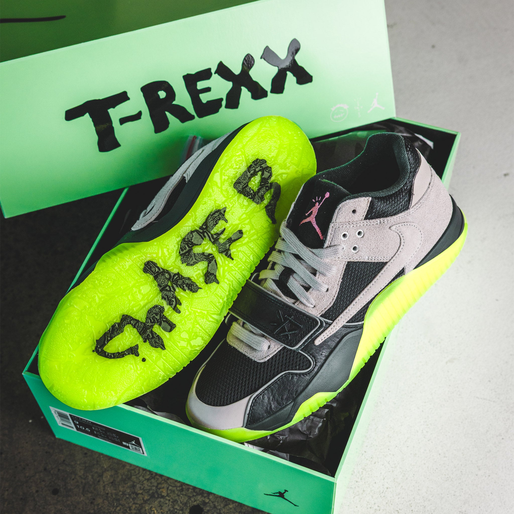 First Look: Chase B x Travis Scott Jumpman Jack TR in “Bl