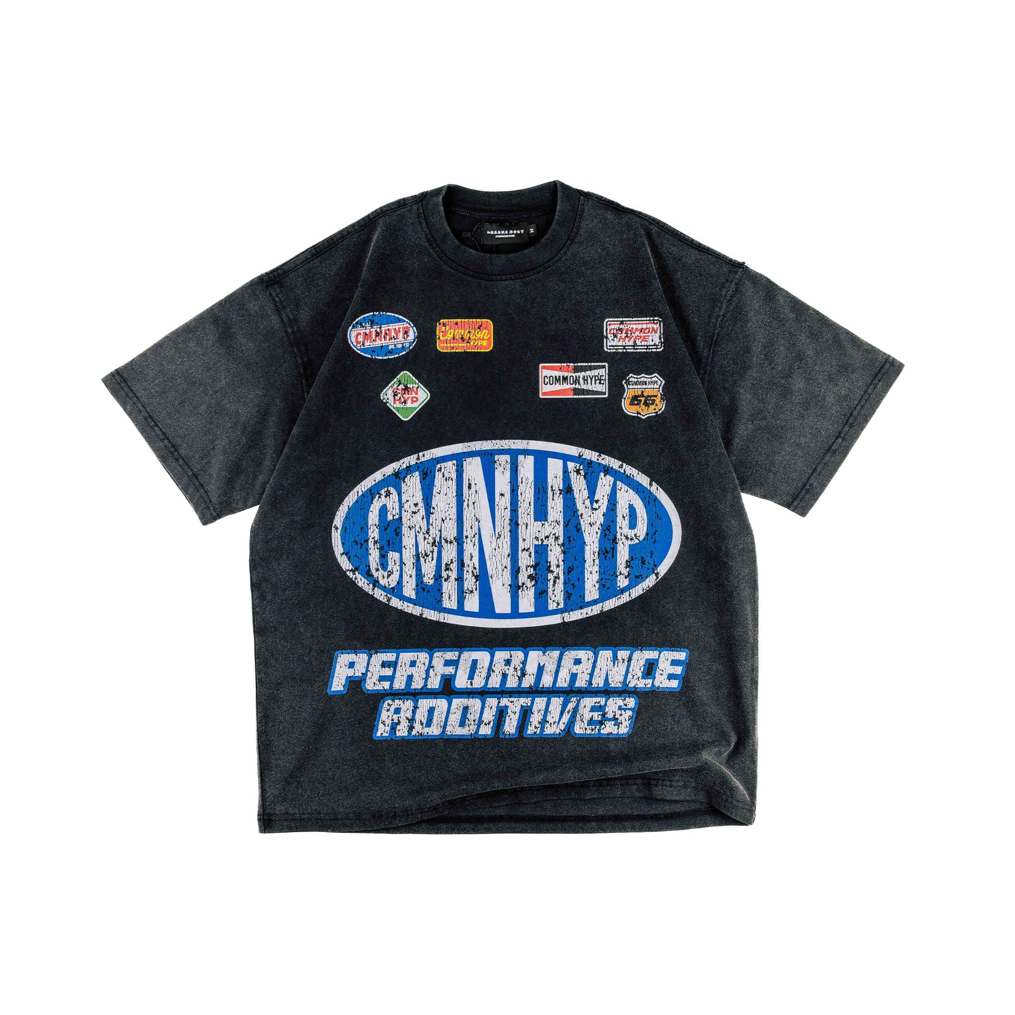 Common Hype Auto Icon Tee Vintage Black - Common Hype