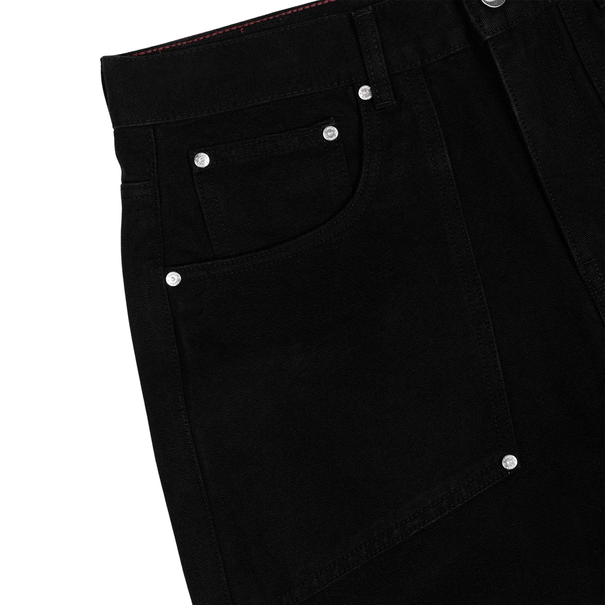 Commons Chop Canvas Pant Jet Black - Common Hype