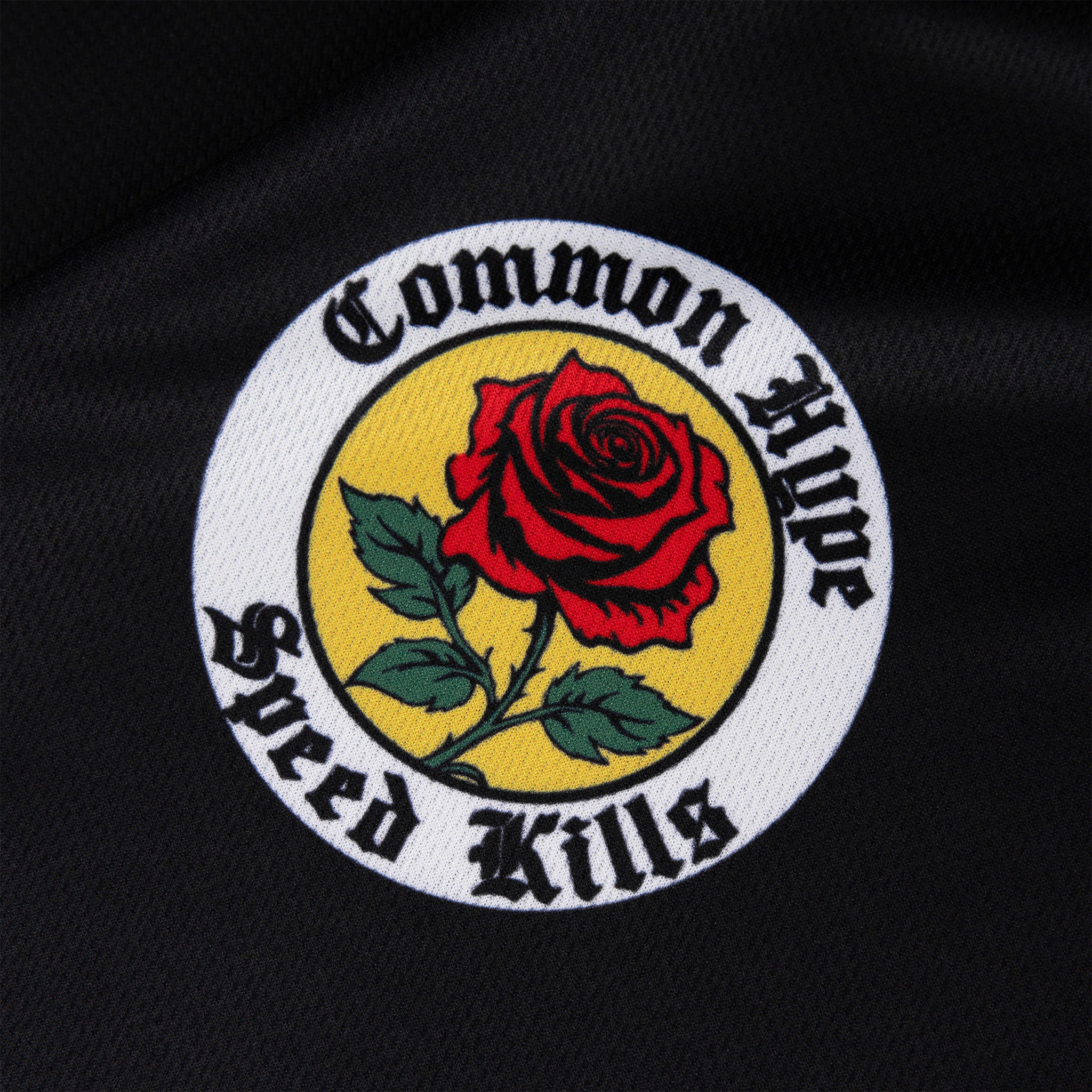 Common Hype Speed Kills Long Sleeve Racing Jersey Black - Common Hype