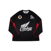 Common Hype Speed Kills Long Sleeve Racing Jersey Black - Common Hype