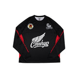 Common Hype Speed Kills Long Sleeve Racing Jersey Black