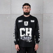 Common Hype Motorsport Long Sleeve Tee Black
