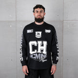 Common Hype Motorsport Long Sleeve Tee Black