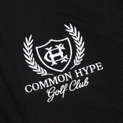 Common Hype Golf Club Polo Black