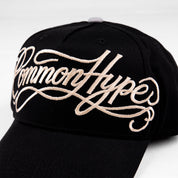 Common Hype Script Hat Black/Cream