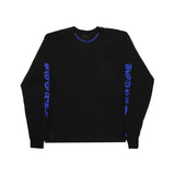 Chrome Hearts Neck Logo Pocket Long Sleeve T-Shirt Black/Blue