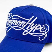 Common Hype Script Hat Royal Blue