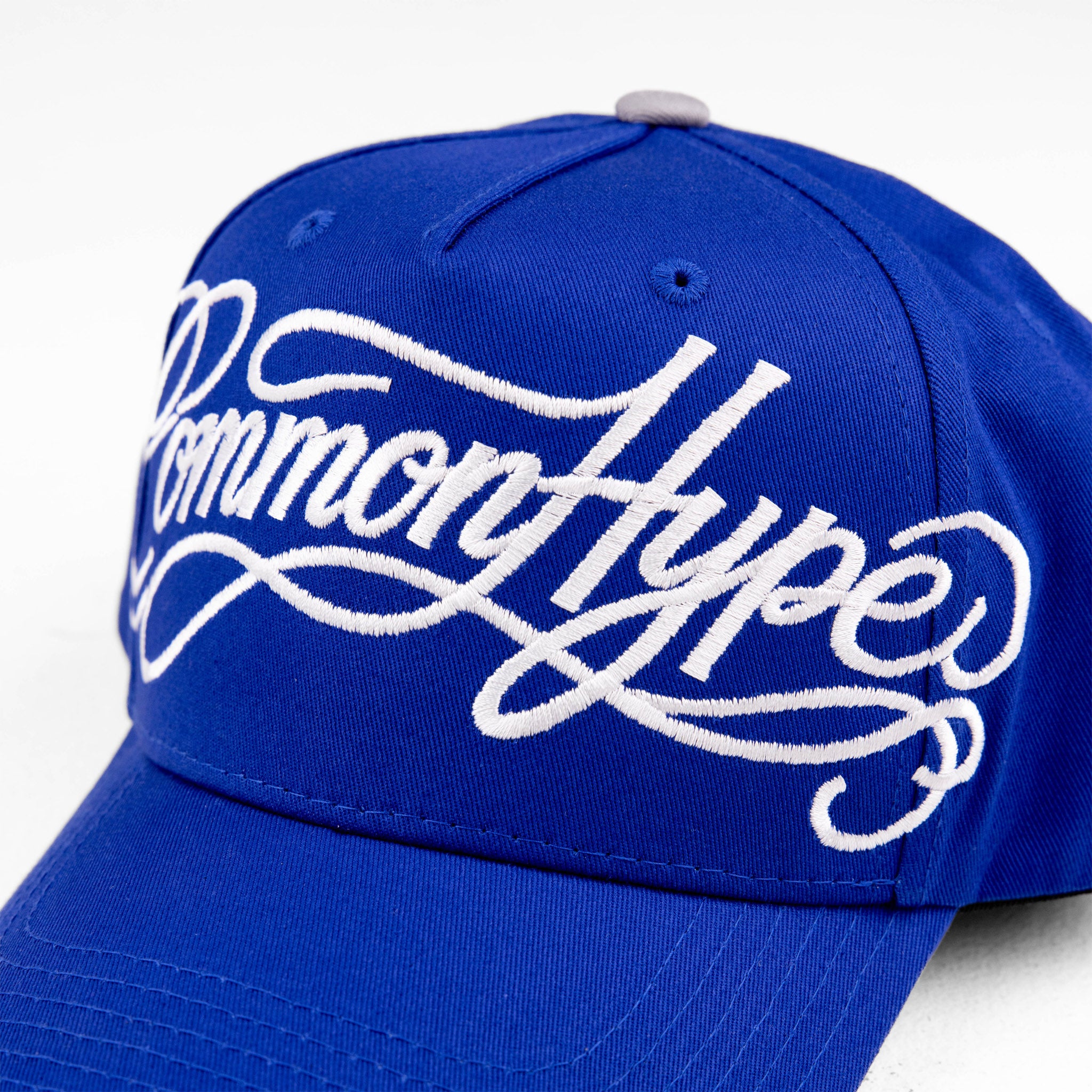 Common Hype Script Hat Royal Blue