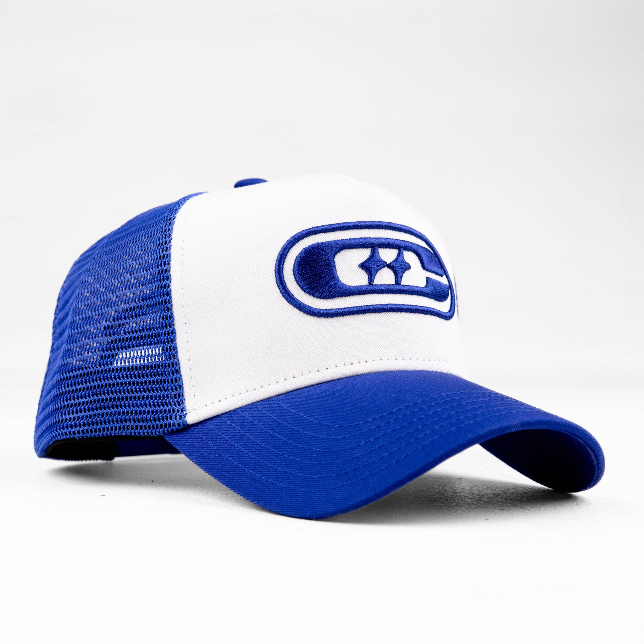Common Hype C Star Trucker Hat Blue