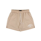 Common Hype Athletics Contrast Mesh Short Cream