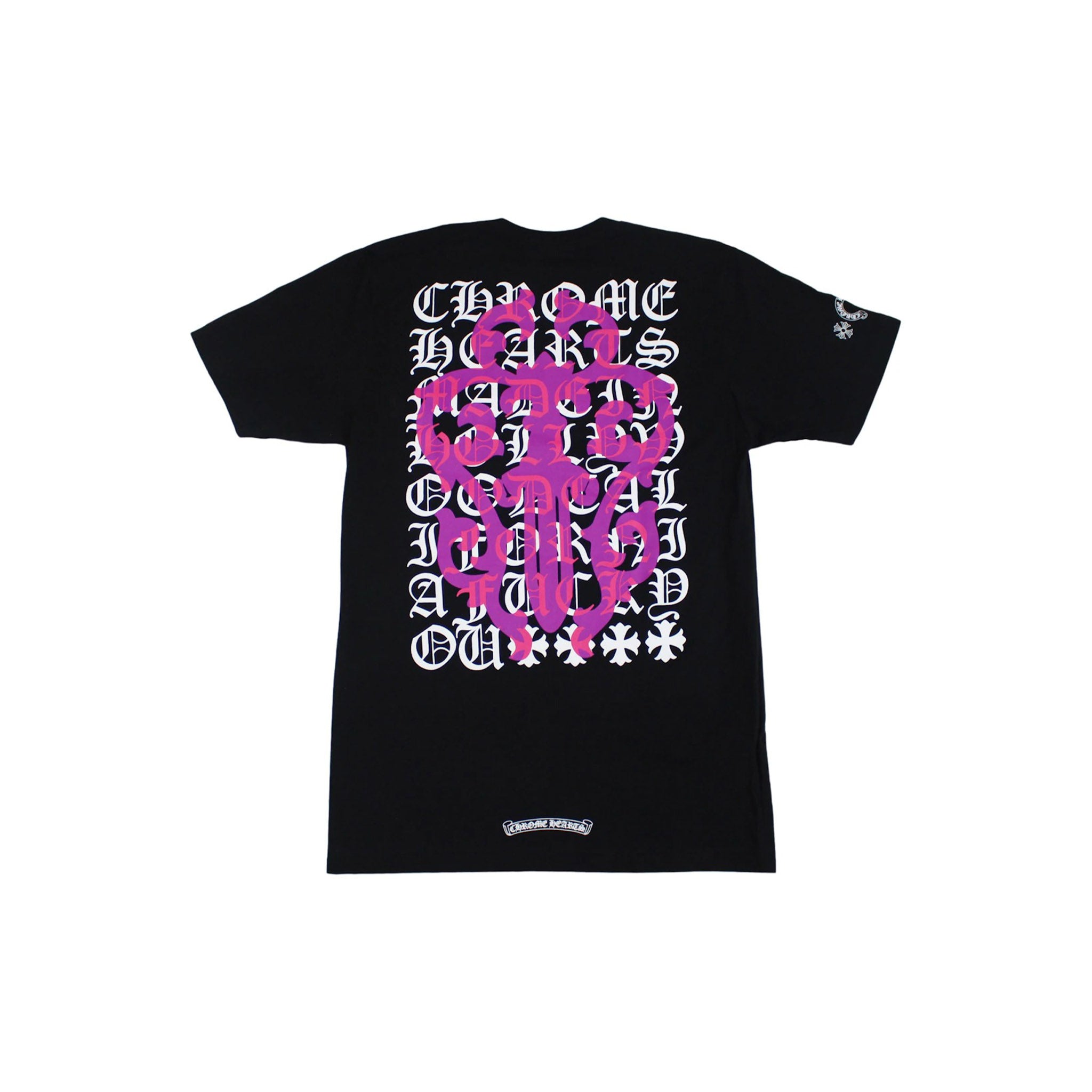Chrome Hearts Eye Chart Dagger T-Shirt Black