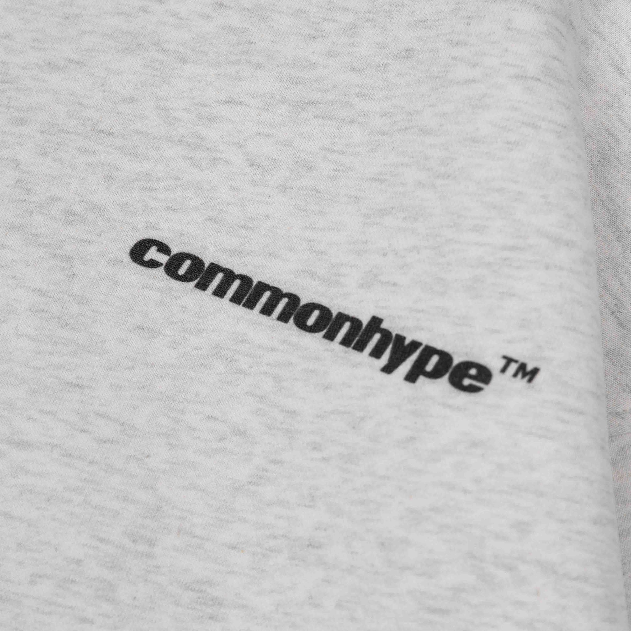 Common Hype Cherry Fleece Zip Up Hoodie Heather Grey - Common Hype