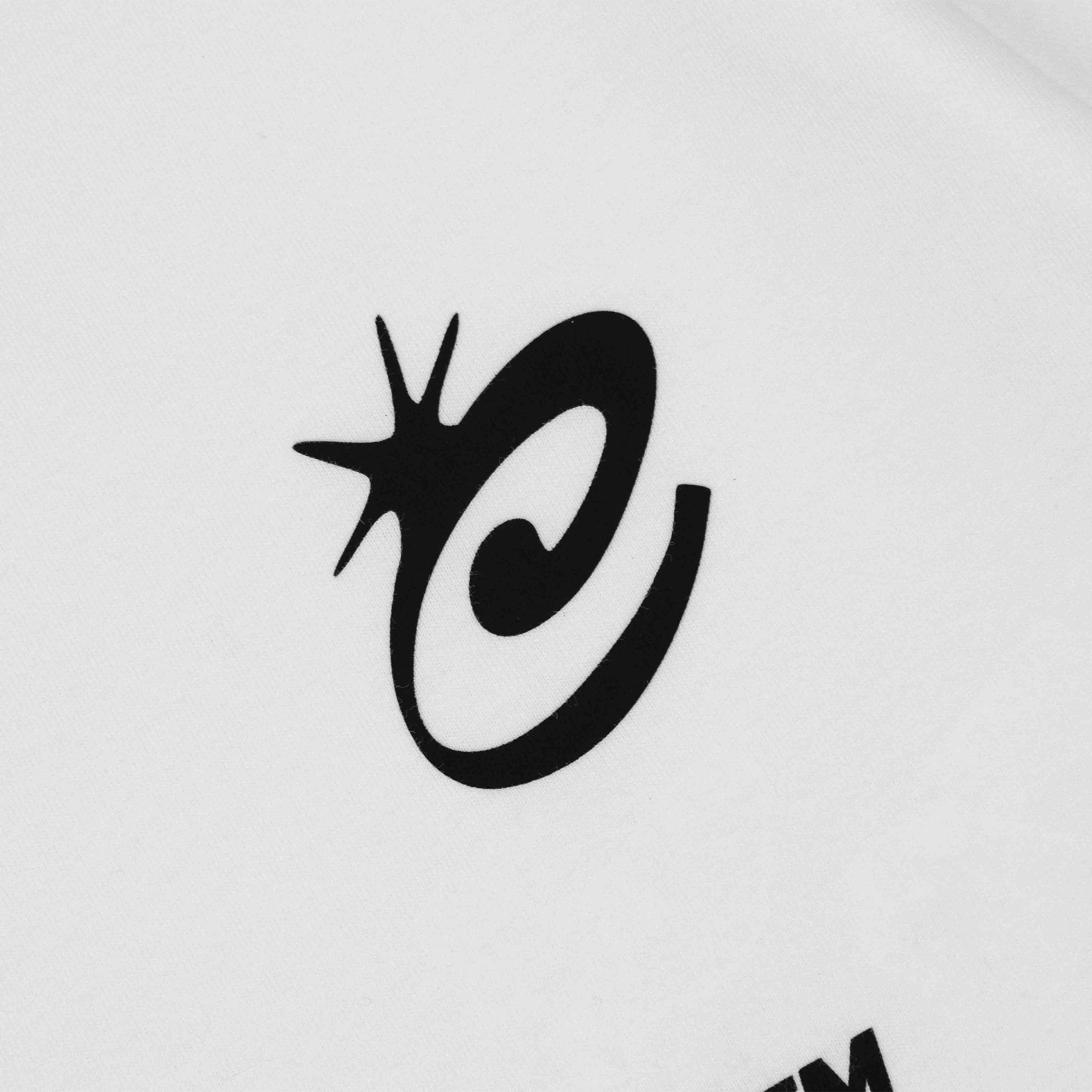 Common Hype Staple Tee White - Common Hype