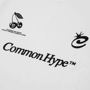 Common Hype Staple Tee White - Common Hype
