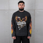 Common Hype Firebird Long Sleeve Vintage Black