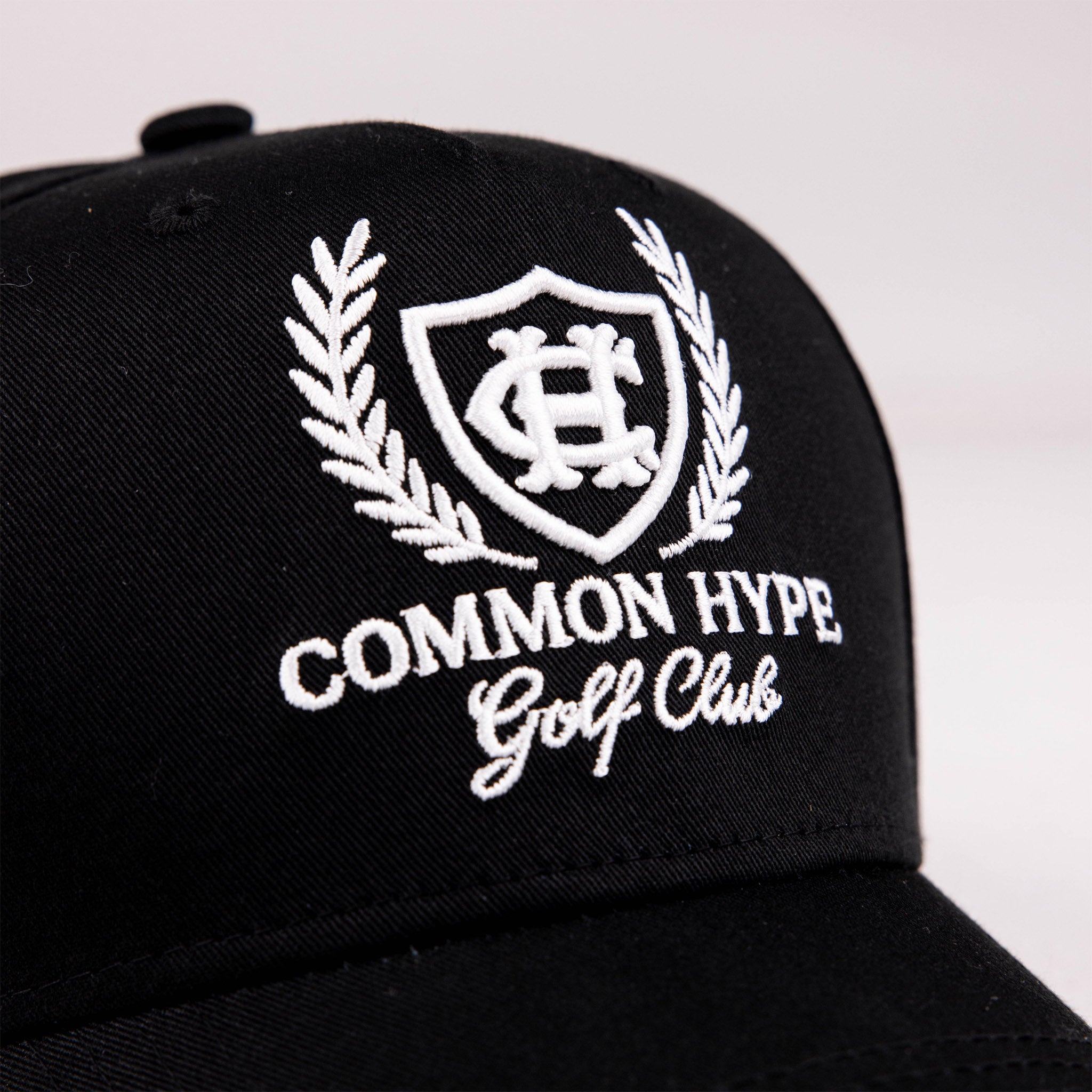 Common Hype Golf Club Hat Black