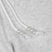 Commons Pearled Star Sweatshort Heather Grey - Common Hype