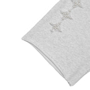 Commons Pearled Star Sweatshort Heather Grey - Common Hype