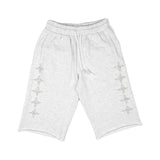 Commons Pearled Star Sweatshort Heather Grey
