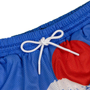 Common Hype Horizon Mesh Short Blue