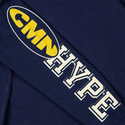 Common Hype Motorsport Long Sleeve Tee Navy