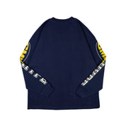 Common Hype Motorsport Long Sleeve Tee Navy